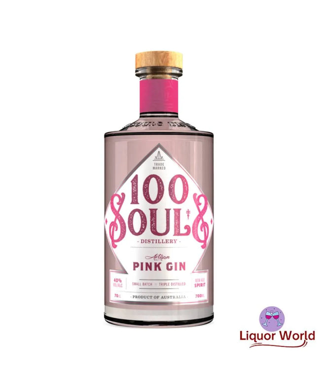 100 Souls Pink Gin 700ml
