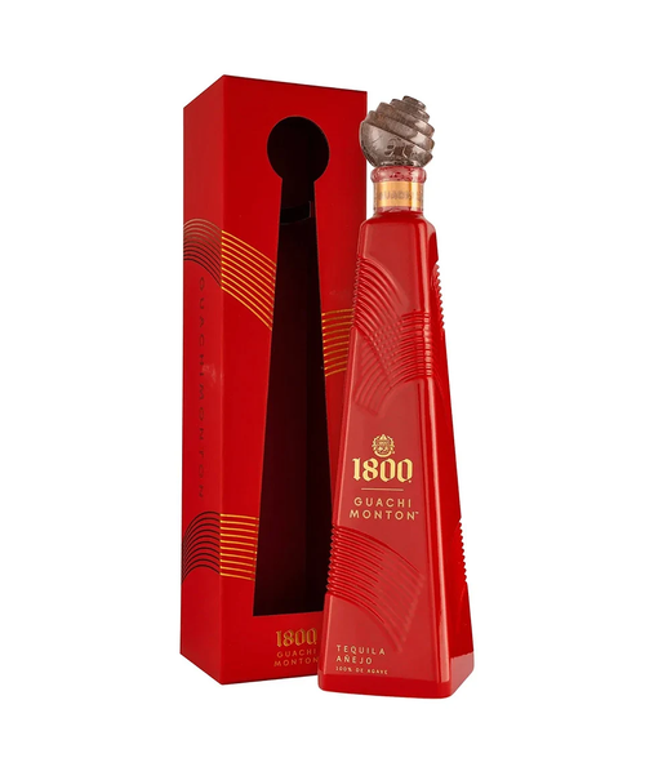 1800 Guachimonton Orange Tequila Liqueur Casks Anejo Tequila 750mL