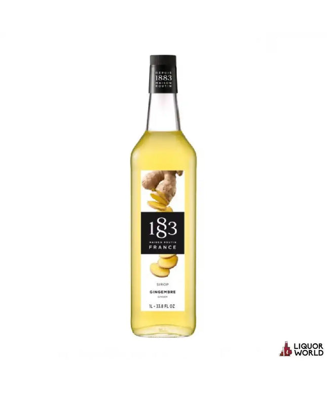 1883 Ginger Syrup Glass 1Lt