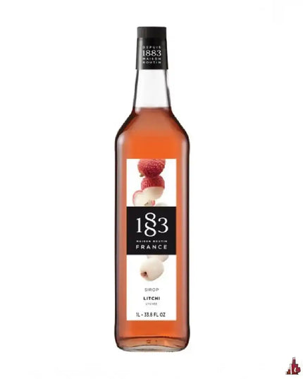 1883 Lychee Syrup Glass 1Lt