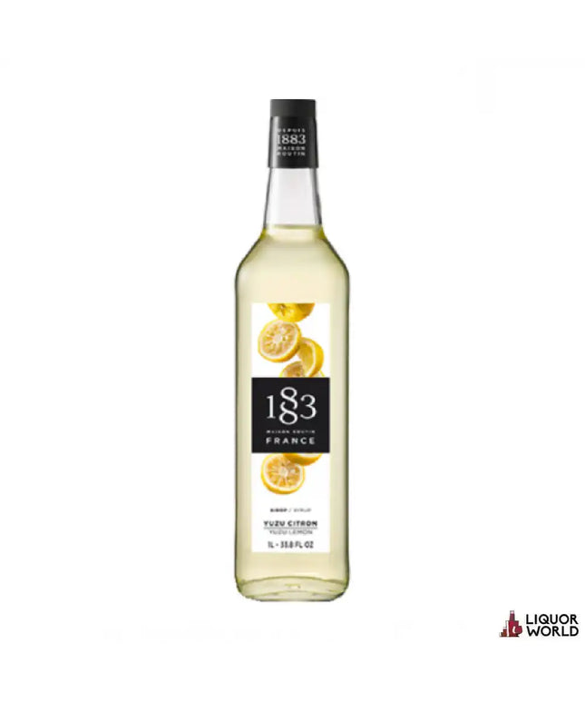 1883 Yuzu Syrup Glass 1Lt