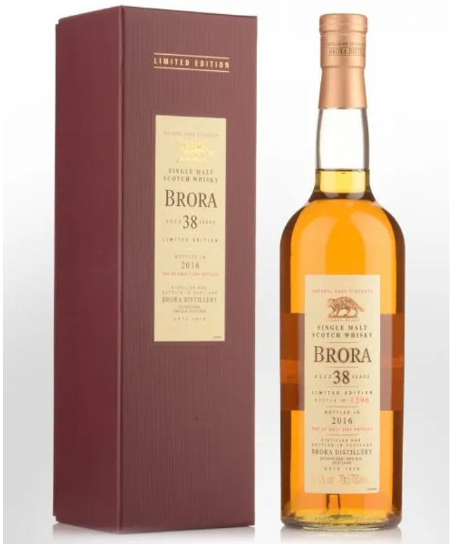 1977 Brora 38 Year Old Cask Strength Single Malt Scotch Whisky (700ml) - Special Release 2016