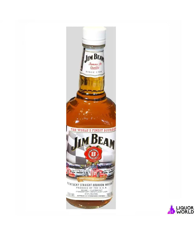 2007 Jim Beam Racing Edition Straight Bourbon Whiskey 700ml - Liquorworld