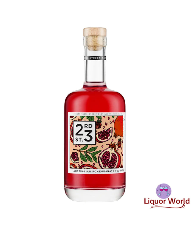 23rd Street Australian Pomegranate Vodka 700ml - Liquorworld