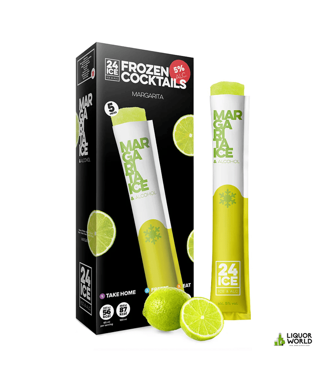 24 Ice Frozen Cocktails Margarita Pack 5 x 65mL - Liquorworld