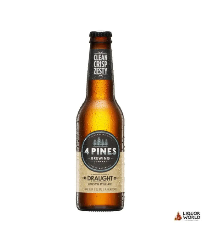 4 Pines Kolsch Craft Beer Bottle 330ml (24 Pack) - Liquorworld