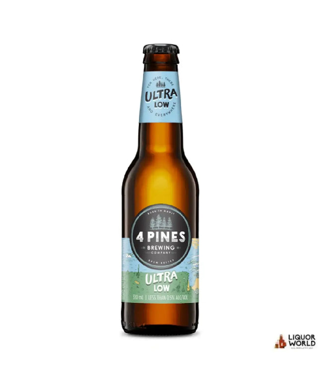 4 Pines Ultra Low Craft Beer Bottle 330ml (24 Pack) - Liquorworld
