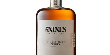 5Nines Vatted Lightly Peated Bourbon Cask  PB001 Single Malt Australian Whisky 700ml - Liquorworld