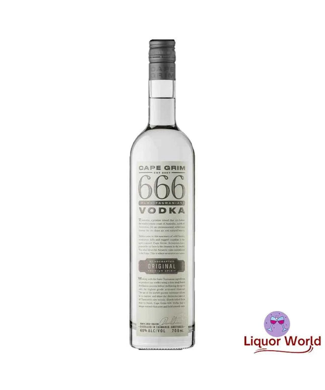 666 Pure Tasmania Vodka (700ml)