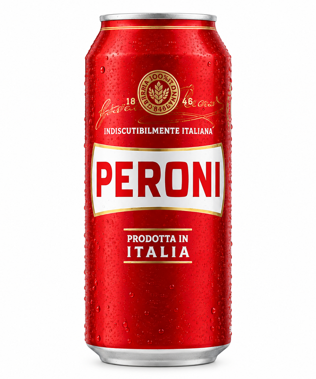 Peroni Red Imported From Italy Beer Case 24 x Pack 500mL Cans
