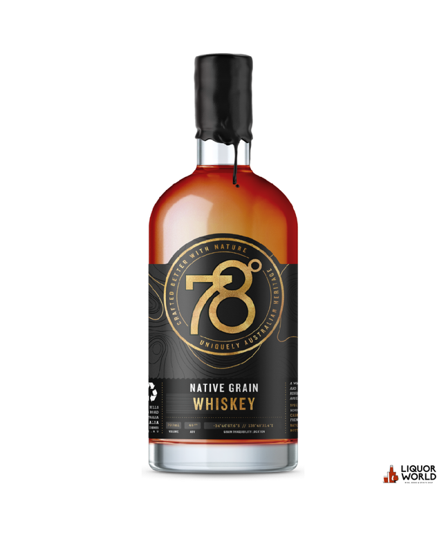78 Degrees 2022 Native Grain Whiskey 700ml - Liquorworld