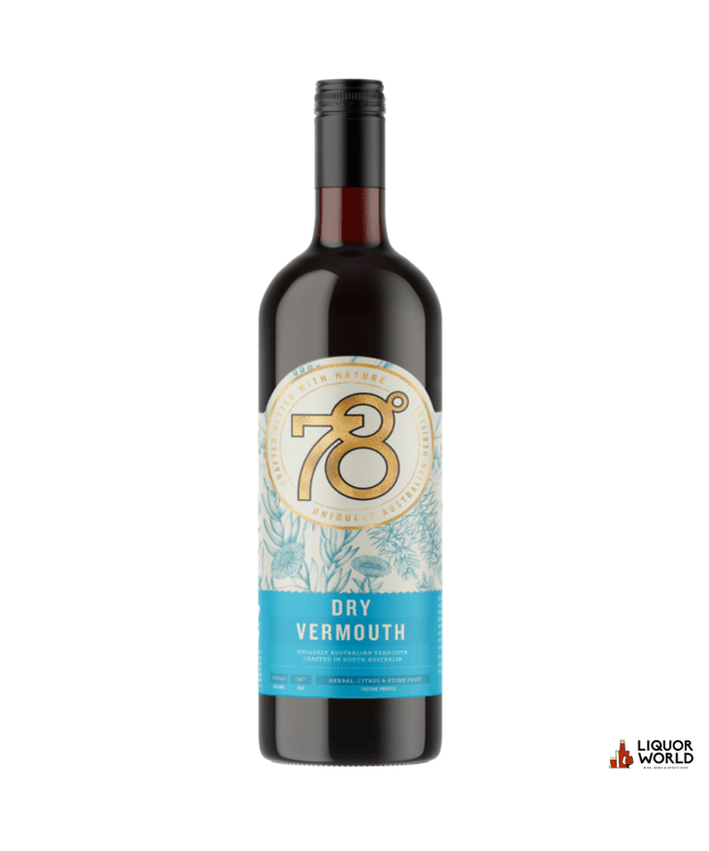 78 Degrees Dry Vermouth 750ml - Liquorworld