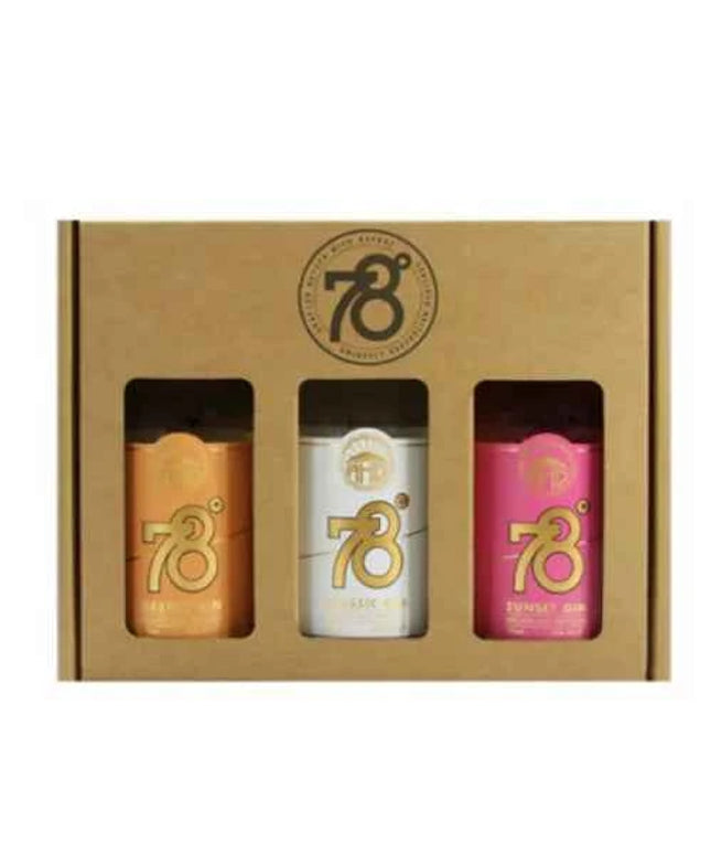 78 Degrees Gin Giftpack 600ml