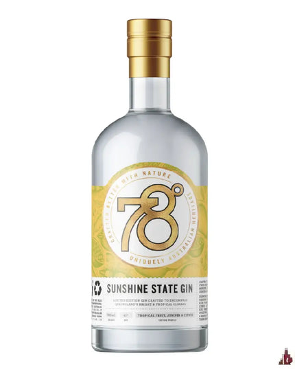 78 Degrees Sunshine State Gin 700ml - Liquorworld
