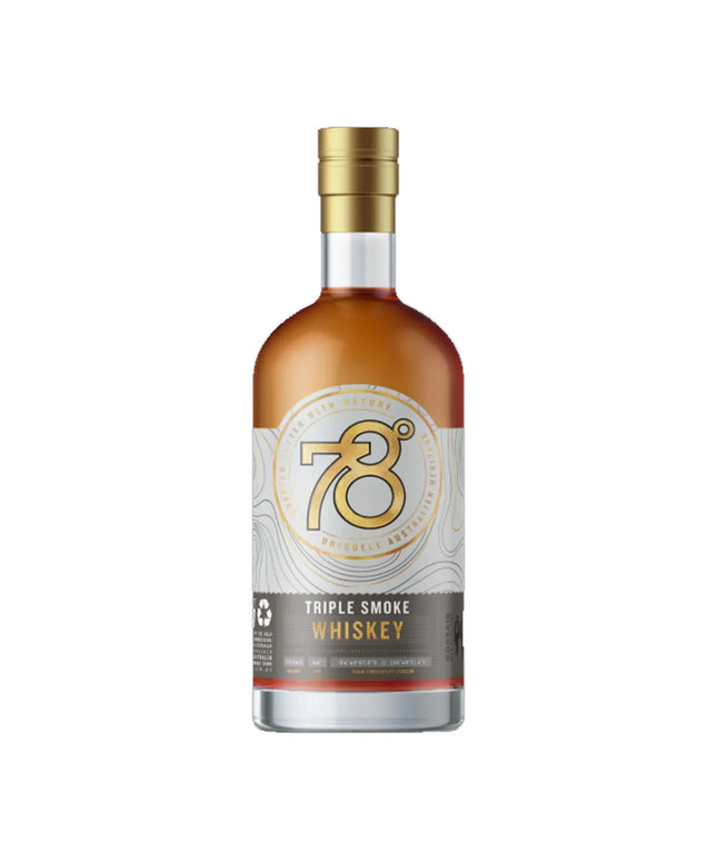 78 Degrees Triple Smoke Whisky 700ml - Liquorworld