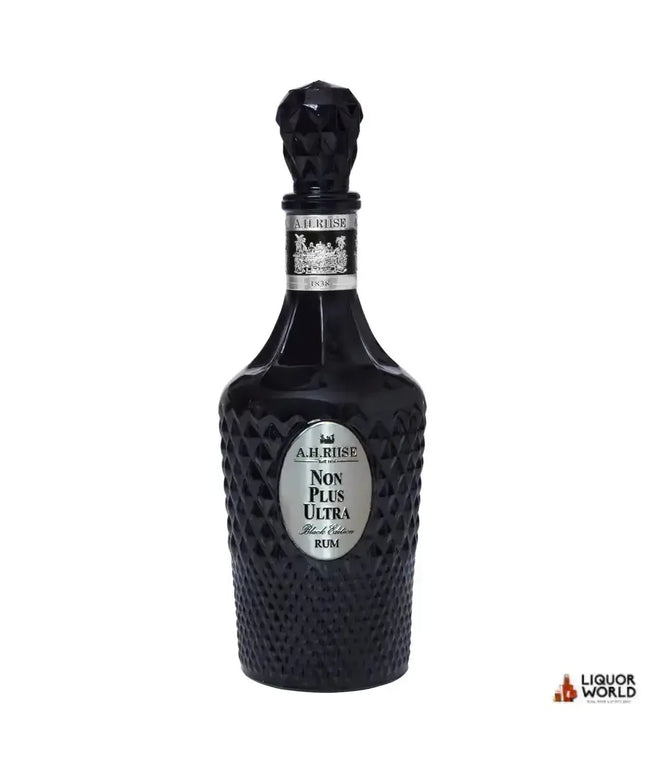A.H. Riise Non Plus Ultra Black Edition Rum 700ml - Liquorworld