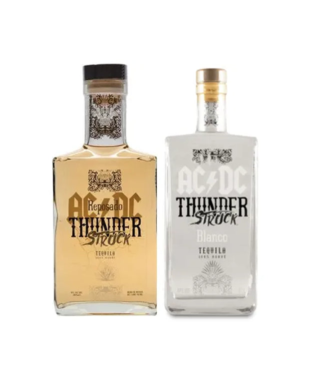 AC/DC Thunderstruck Blanco & Reposado Tequila 700ml - Liquorworld