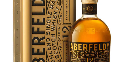 Aberfeldy 12 Year Old Golden Dram Limited Edition Single Malt Scotch Whisky 1L - Liquorworld