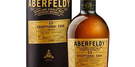 Aberfeldy 15 Year Old Exceptional Cask Sherry Finish Single Malt Scotch Whisky 700ml