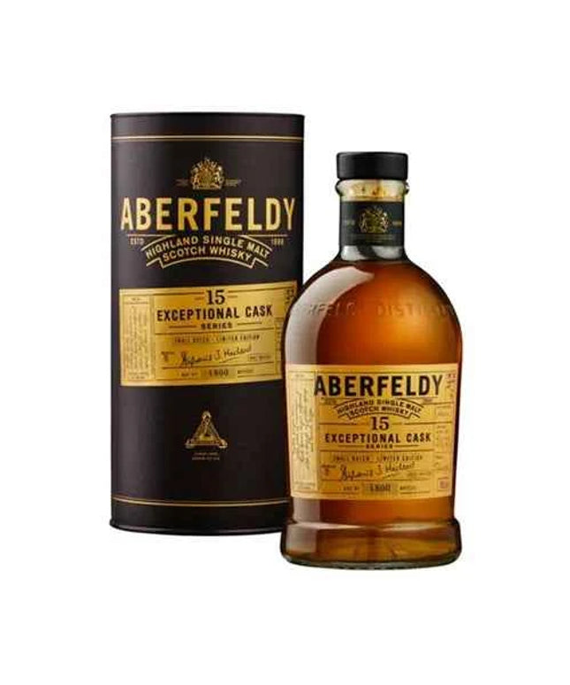 Aberfeldy 15 Year Old Exceptional Cask Sherry Finish Single Malt Scotch Whisky 700ml
