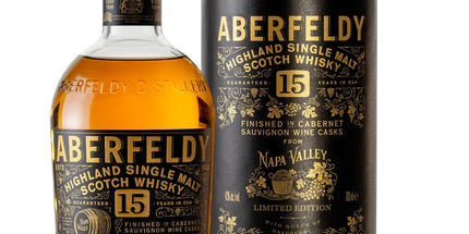 Aberfeldy 15 Year Old Napa Valley Red Wine Cask Single Malt Scotch Whisky 700mL - Liquorworld