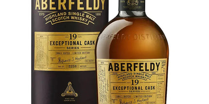 Aberfeldy Exceptional Cask Series 19 Year Old Sherry Finish Single Malt Scotch Whisky 700mL - Liquorworld