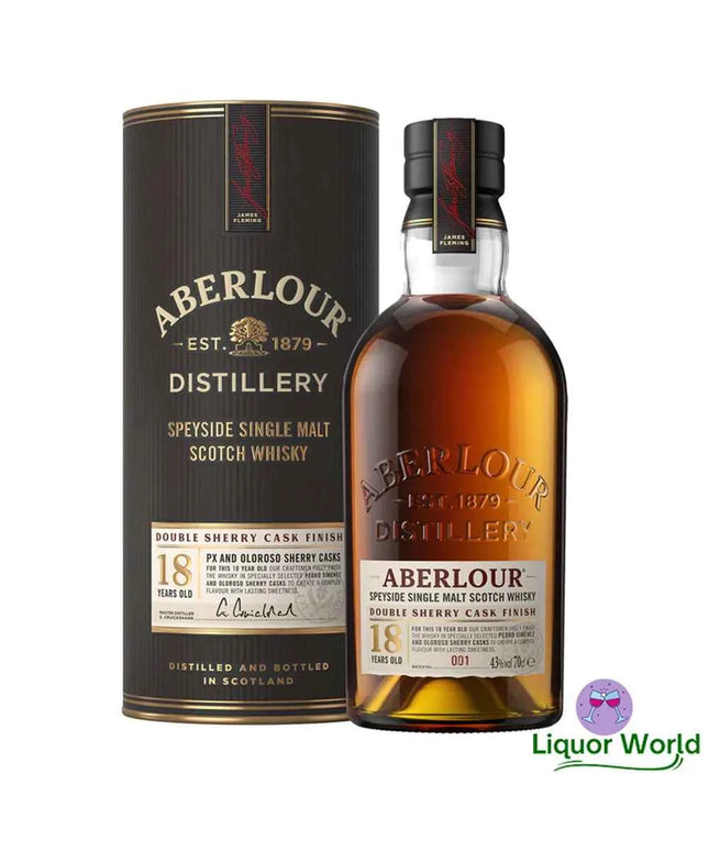 Aberlour 18 Year Old Double Sherry Cask Finish Batch 002 Single Malt Scotch Whisky 700mL