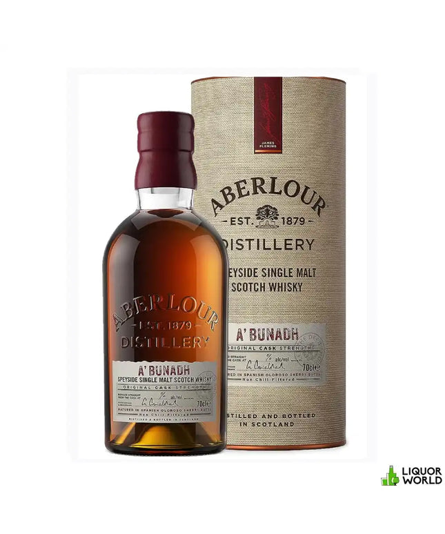 Aberlour A'bunadh Batch 75 Cask Strength Single Malt Scotch Whisky 700mL - Liquorworld