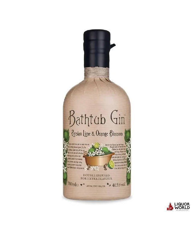 Ableforths Bathtub Gin - Persian Lime & Orange Blossom 700ml - Liquorworld