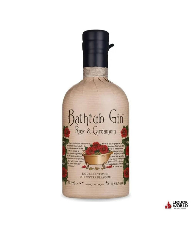 Ableforths Bathtub Gin - Rose & Cardamom 700ml - Liquorworld