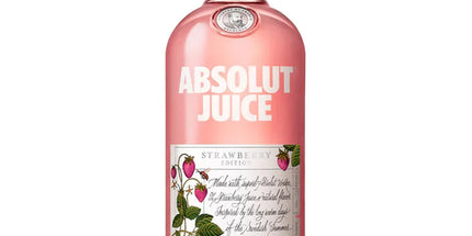 Absolut Juice Strawberry Edition Swedish Vodka 750mL - Liquorworld
