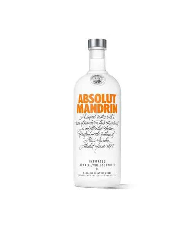 Absolut Mandrin Flavoured Swedish Vodka 1L