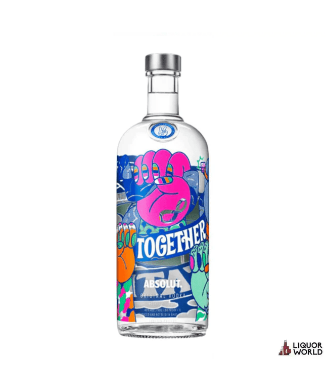 Absolut Together We Create Limited Edition Vodka 1L - Liquorworld