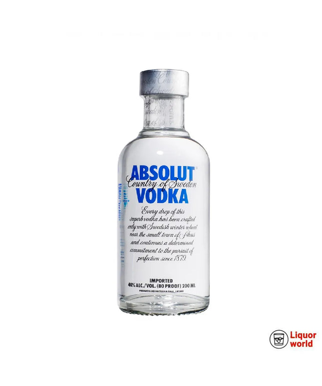 Absolut Vodka 200ml - Liquorworld