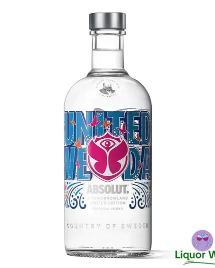 Absolut x Tomorrowland 2022 Limited Edition Swedish Vodka 700mL - Liquorworld