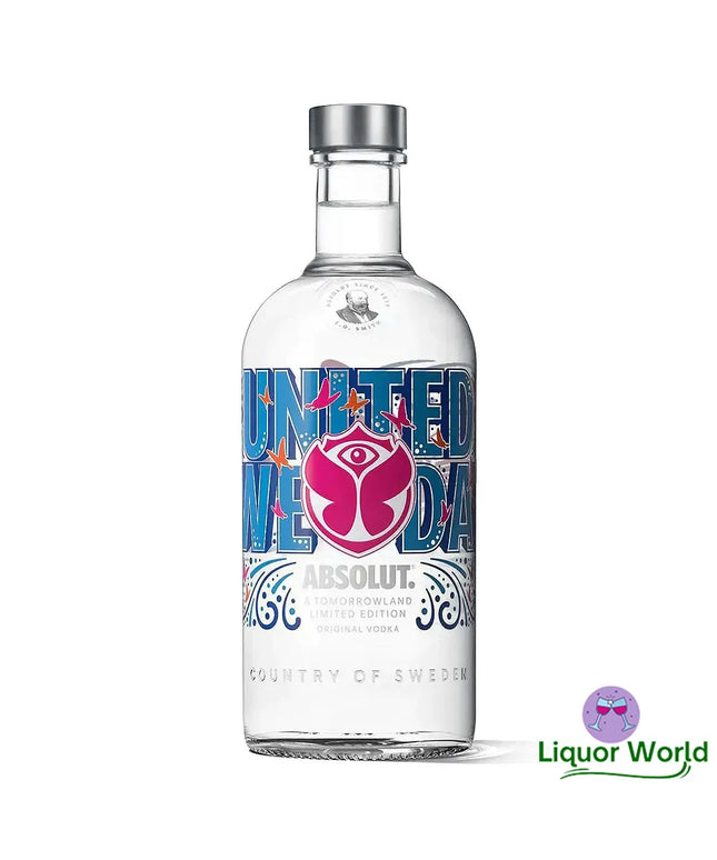 Absolut x Tomorrowland 2022 Limited Edition Swedish Vodka 700mL - Liquorworld