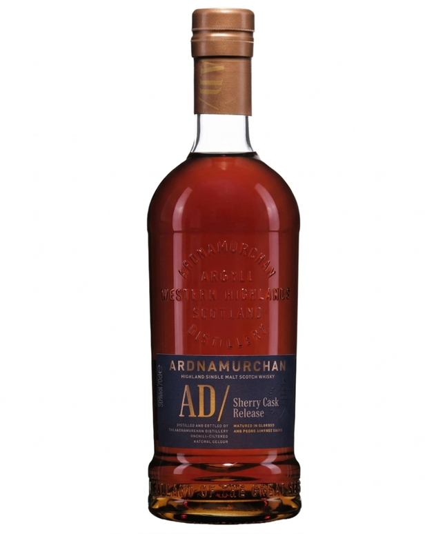 Ardnamurchan AD/ Sherry Cask Release Highland Single Malt Scotch Whisky 700mL
