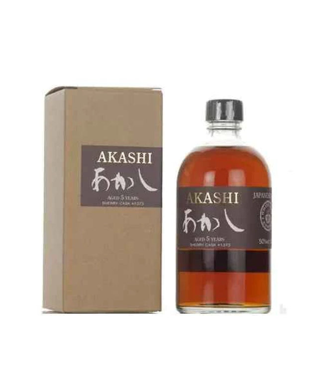 Akashi White Oak 5 Year Old Sherry Cask Single Malt Japanese Whisky 500mL