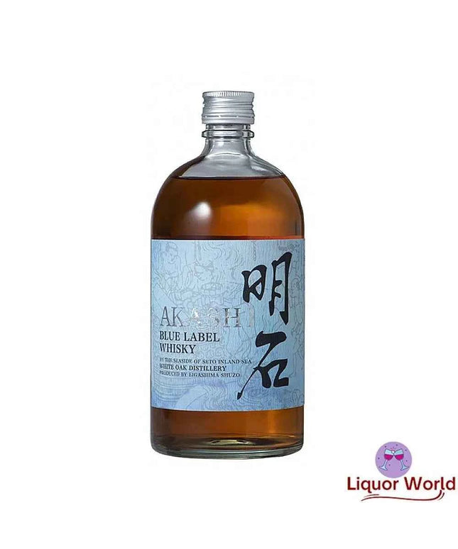 Akashi White Oak Blue Label Blended Japanese Whisky 700mL