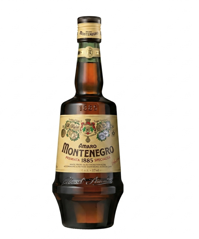 Amaro Montenegro Liqueur 700ml -  Icon Glass Gift Pack