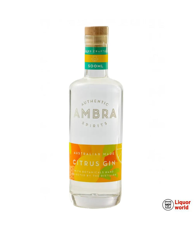 Ambra Citrus Gin 500ml - Liquorworld