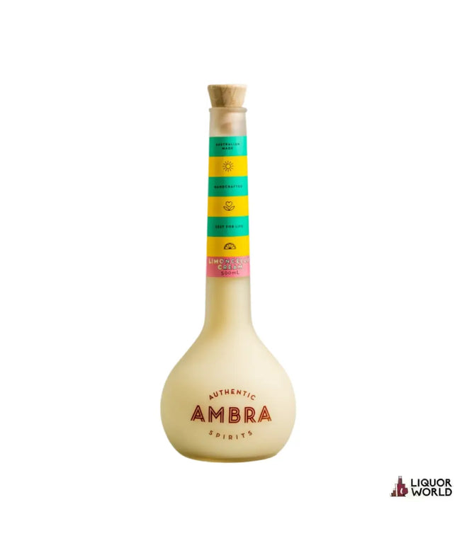 Ambra Limoncello Cream Liqueur 500ml - Liquorworld