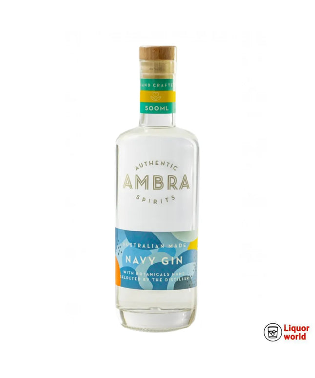 Ambra Navy Gin 500ml - Liquorworld