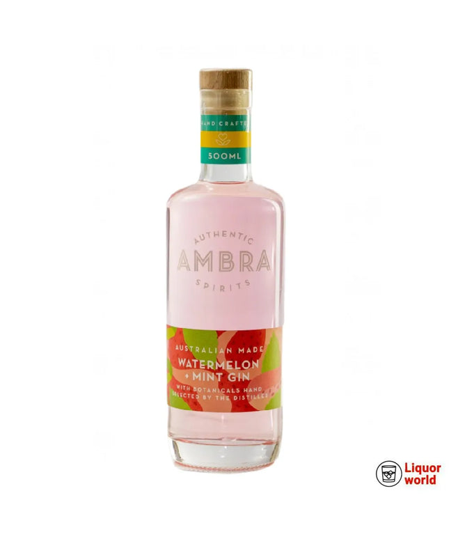 Ambra Watermelon Mint Gin 500ml - Liquorworld