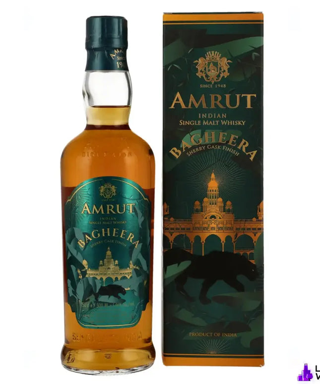 Amrut Bagheera Indian Sherry Cask Single Malt Whisky 500ml - Liquorworld