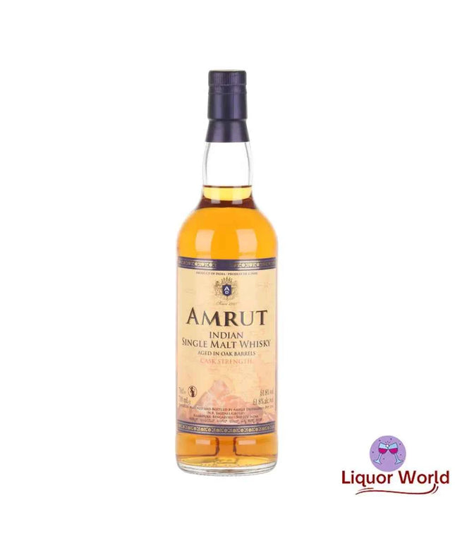 Amrut Cask Strength Single Malt Indian Whisky 700ml