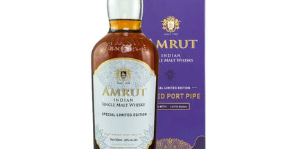 Amrut French Connections Peated Port Pipe Single Cask Single Malt Indian Whisky 700mL - Liquorworld