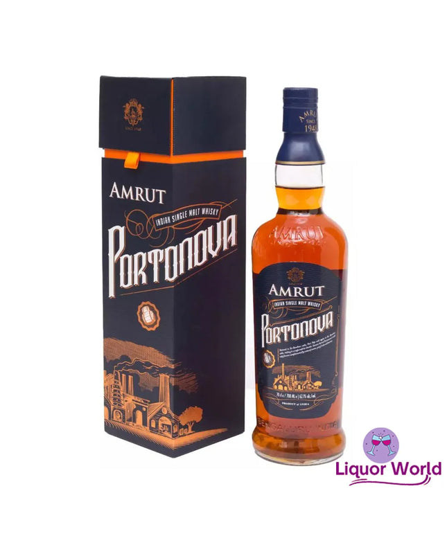 Amrut Indian Single Malt Whisky Portonova 700ml - Liquorworld