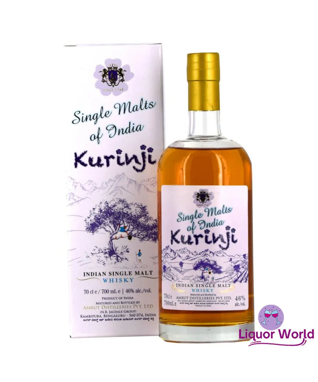 Amrut Indian Single Malt Whisky Single Malts of India Kurinji 700ml - Liquorworld