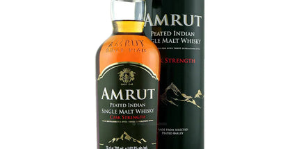 Amrut Peated Cask Strength Single Malt Indian Whisky 700mL - Liquorworld